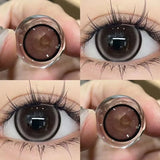 2PCS Contact Lenses for Natural Eyes Health & beauty Big Doll Eye Pupils Yearly Korean cosmetics Color Lens Fast Shipping