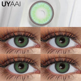 Popxstar  Cleopatra Series NEW Colored Pupils Makeup Green Contact Lenses Beauty Women Colored Pupils Cosmetic Brown Natural Pupils