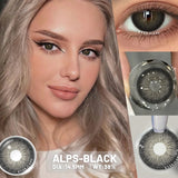 Popxstar Beautiful Pupil Colored Contact Lenses Black Natural Brown Contact 2pcs High Quality Makeup Cosmetic EyeContact Lens