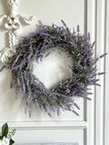 Popxstar spring decor 1PC Front Door Lavender Wreath Simulation Wreath for the Wall Window Party Wedding Decoration Seasonal Decoration