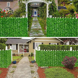 Popxstar green boards inspo Artificial Plants Ivy Privacy Fence Artificial Hedges Fence Faux Plant Vine Leaf Decoration for Outdoor Garden Decor