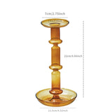 Popxstar Candlestick Holder Taper Candle Holder for Candlestick Dinner Party and Wedding Centerpieces Table Decoration Nordic Home Decor