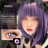 Popxstar Cosplay Anime Color Contact Lenses for Oshi No Ko Ai Ai Hoshino Rubi Ruby Akuamarin Kana Purple Lenses Red Lenses Pink Len