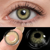 Popxstar  Eye Contacts 1pair PATTAYA-GRAY Color Lenses Colored Contact Lens Beauty Eyes Cosmetic Eyecontact Contactlen