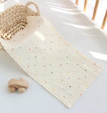 Popxstar Cotton Muslin Baby Face Towel Long Burp Cloth for Newborn Kindergarten Hand Towels Infant Drooling Bibs Washcloth Baby Items