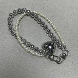 Popxstar Love Bead Phone Charm With Y2K Accessories Keychain Camera Bag Pendant Hanging with iPhone Keychain