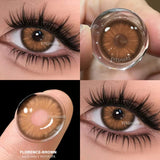 1 Pair Color Contact Lenses for Eyes Color Eye Lens Brown Eye Lenses  Gray Pupils Lens Yearly Black Contacts