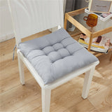 Popxstar Solid Chair Cushion Square Mat Cotton Upholstery Soft Padded Cushion Pad Office Home Or Car Garden Sun Lounge Seat Cushion