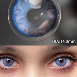 Popxstar 1 Pair Myopia Eyes Colored Lenses with Diopter Comfort Wearing Eyes Contacts Lenses Prescription Yearly Use