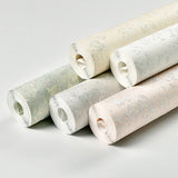 Popxstar  Wallpaper Modern Simple 3D Diatom Mud Pure Pigment Light Green Non-Self Adhesive Nordic Style Wallpaper TV Background Home Decor