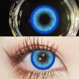 2pcs Graded Colored Contact Lenses JeweLens Anime Cosplay Softlens 14.2mm