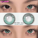Popxstar Anime Lenses for Eyes y2k Pink Lenses Korean Style Fashion Lenses for Halloween Purple Eye Contacts 1 Pair Red Lenses