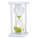 Popxstar  30/60 Minutes Hourglass Kitchen School Modern Wooden Sandglass Home Decoration Gift