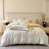 3pcs Egyptian Cotton Bedding Set Includes 1 Duvet Cover and 2 Pillowcases New Printed Skin-friendly Breathable Soft Comfortable