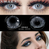 Popxstar  1 Pair Colored Contact Lenses Natural Look Fast Delivery Brown Eye Lenses Gray Contact Green Eye Lenses Blue Lenses