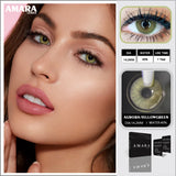 Popxstar  new product 1 pair of AURORA color contact lenses, comfortable glasses yearly use