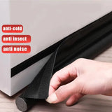 Popxstar 96cm Adjustable Door Bottom Seal Strip Weatherstrip Under Door Draft Stopper Anti-Cold Windproof Gap Blocker House Acoustic Foam