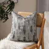 Luxury Geometric Pillow Covers High Precision Piping Edge Decorative Cushion Case Jacquard 45x45cm Square Throw Pillow Cover