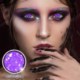 Popxstar 1 Pair/2pcs Lenses Cosplay Anime Contact Lenses for Eyes Vision Correction Comestic Myopia Prescription Contact Lenses