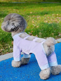 Small Dog Dustproof Pants Four Legs Leg Protector Anti Dirt Insect Lightweight Spring Summer Pet Clothes