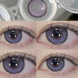 Popxstar 1 Pair Colored Contact Lenses for Eyes Natural Look Brown Lenses Blue Lenses Gray Eye Contact Fashion Lenses
