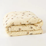 Popxstar Baby Cover Quilt Baby Lovely Print Small Cotton Quilt Newborn Holding Blanket with Cotton Wrapping Warm Bedding