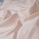 Popxstar  4Pcs New Chinese Style Landscape Embroidery Luxury Bedding Set Silky Duvet Cover Set Soft Quilt Cover Set Bed Sheet Pillowcases