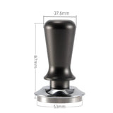 Popxstar  1pcs Stainless Steel Coffee Tamper Elastic Pressure Coffee Tool with Handle Safe Material for Kitchen Use