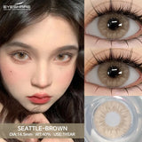 1Pair New Color Contacts Lenses Fashion Soft Blue Green Eyes Contacts Gray Beauty Pupils Brown Eyes Lenses Fast Shiping