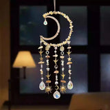 Moon Dream catcher crystal fragments Sunshine Catcher Dreamcatcher bedroom living room balcony Sun Catcher decoration pendant