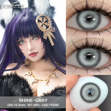 New Halloween Colored Contact Lenses Cosplay Pink EyesLense Anime Blue Purple Eyes Contact Green Eye Lens Fast Delivery