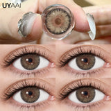 Popxstar  Color Contact Lenses Natural Contact Lens NEW Siri Series Makeup Colored Pupils Cosmetics Beauty Green Lenses Blue Pupils