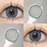 2pcs Natural Color Contact Lenses for Eyes Blue Large Diameter Lenses Korean Fashion Lenses Student Anime Accessories