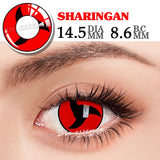 Popxstar 1 Pair Sharingan Contact Lenses for Eyes Cosplay Lenses Anime Lense Uchiha Sasuke Kakashi Lenses Anime Accessories