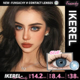 1 Pair contact lenses for eyes color eye contacts brown gray lens beautiful pupils for makeup yearly use