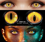 Popxstar 1pair Halloween Cosplay Color Contacts Lenses For Eyes Blue Black Colored Lens Anime Yearly Beauty Makeup Contacts Lens