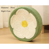 Oval Sisal Cat Scratcher Bed Durable No Mess Scratching Pad Cat Toys Scratching Post for Kittens