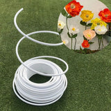 Party Decoration Styling Tube PVC Aluminum Plastic Molding Pipe For Baby Shower Birthday Christmas Wedding DIY Props