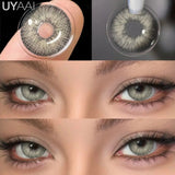 Contact Lenses Beauty Green Lens 14.5mm Big Eyes Eye Color Lenses Colorcon Water Light Beauty Blue Lens Natual Gray Lens