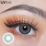 Popxstar Myopia Colored Contact Lenses with Diopters Brown Color Lens Eyes Green Lenses Graduated Blue Lenses Colored Pupils