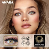 1 Pair Color Contact Lenses for Eyes Natural Brown Lenses Beauty Fashion Monet Lense Blue Lenses Green Eye Contact