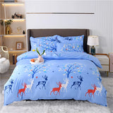 Popxstar  Strawberry Bedding Set, Pink Kawaii Strawberry Duvet Cover Soft Reversible Comoforter Cover with 2 Pillowcases for Women Girls