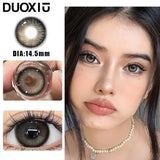 Popxstar  1Pair Contact Lenses for Eye color Lenses Sclera Blue Green Lenses Degree Prescription -0.00 to -8.00 Beauty Pupils