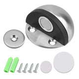 Popxstar Magnet Door Stops Stainless Steel Door Stopper Doors Holder Home Improvement Hidden Doorstop Furniture Hardware