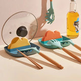 Popxstar  Plastic Spoon Holder Kitchen Cooking Tools Kitchen Spoon Utensil Heat Resistant Storage Shelves Kitchen Accessories
