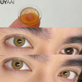 1 Pair Korean Lenses Blackspots Green Lenses Blue Lenses Gray Lenses Brown Lenses Colored Contact Lenses