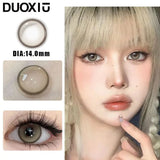 Popxstar  1Pair Contact Lenses for Eye color Lenses Sclera Blue Green Lenses Degree Prescription -0.00 to -8.00 Beauty Pupils