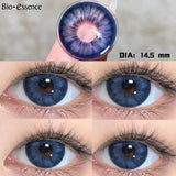 Popxstar  1 Pair Colorcon Korean Lenses Colored Contact Lenses for Eyes Big Eye Lenses Pink Lenses Blue Eye Lenses