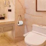 Popxstar 1pc Add a Touch of Rustic Charm to Your Bathroom with This Wooden Vintage Toilet Paper Roll Holder