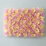 Popxstar Pink Silk Rose Flower Wall Artificial Flower for Wedding Decoration Flower Wall BabyShow Wedding Christmas Home Backdrop Decor
